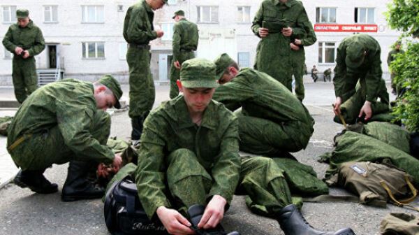 Доля призывников в российской армии сократилась примерно до 30%